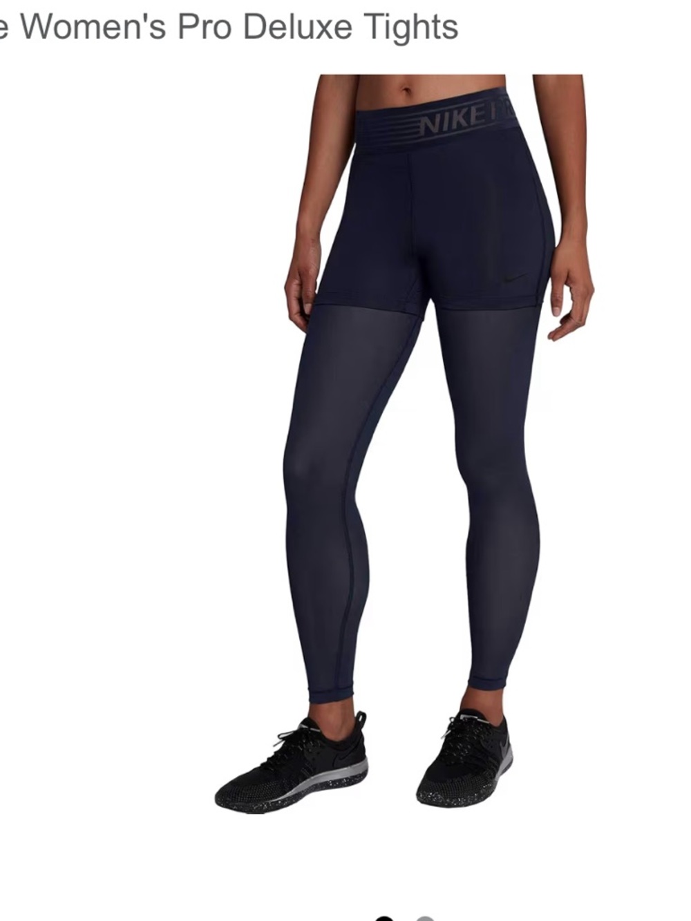 Nike Women's Pro Tights in Black